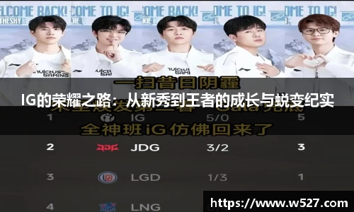 IG的荣耀之路：从新秀到王者的成长与蜕变纪实
